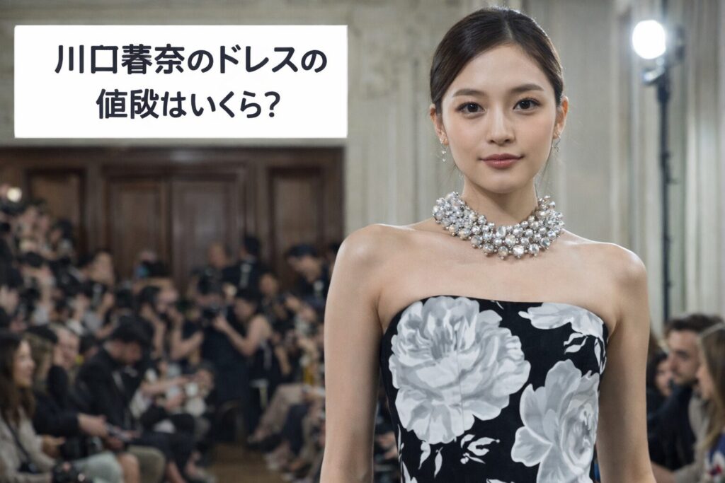 ドレスを着た女性